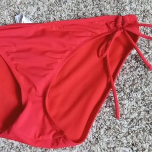 Athleta ring tie sides bikini bottoms